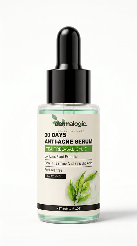 Sérum Antiacné Natural Árbol de Té + Ácido Salicílico – 30 ml