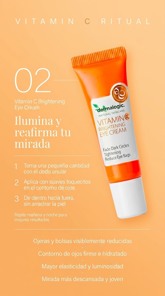 Set cuidado facial Vitamina C — Sérum, Contorno de Ojos y Crema